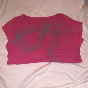 🌻 $3/20 Calvin Klein Pink & Gray T-Shirt